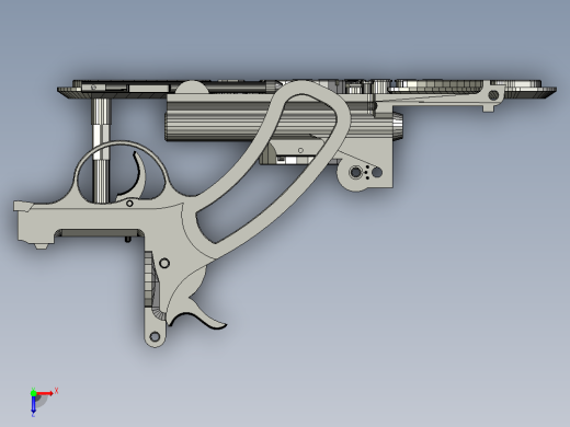 Mauser C78 10.6mm（3D打印套件玩具枪）俯视缩略图