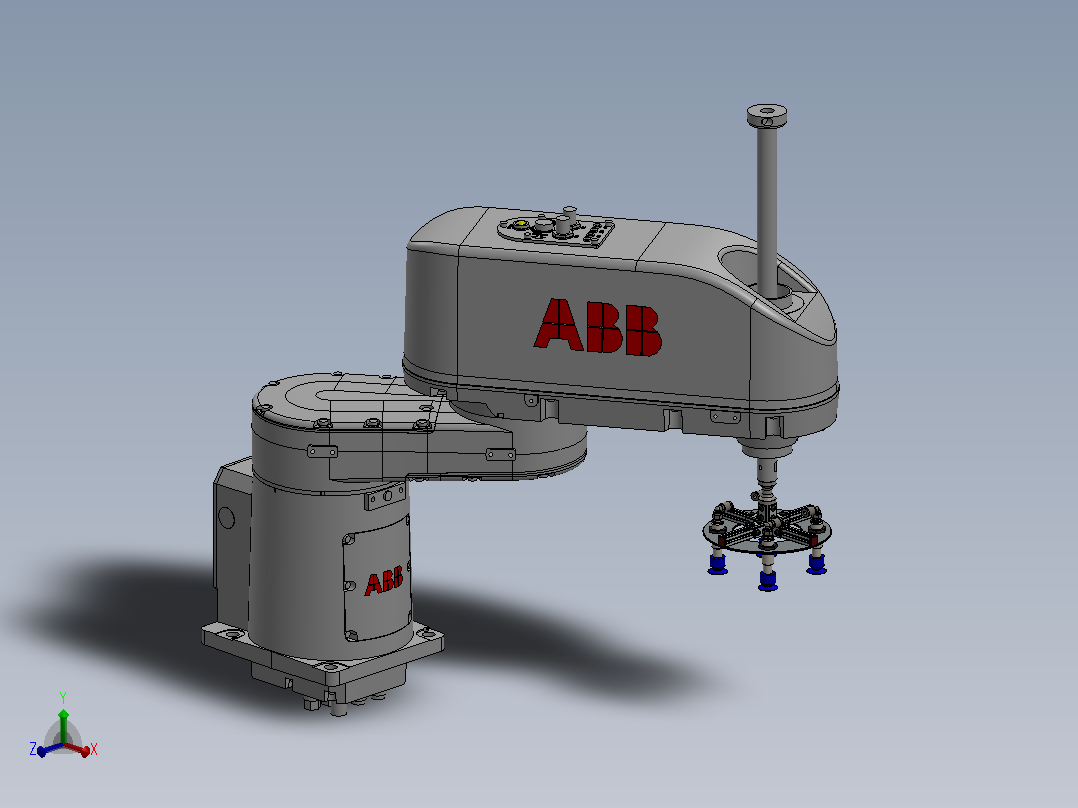 ABB IRB 9 的定制真空夹具..zip.zip主视图