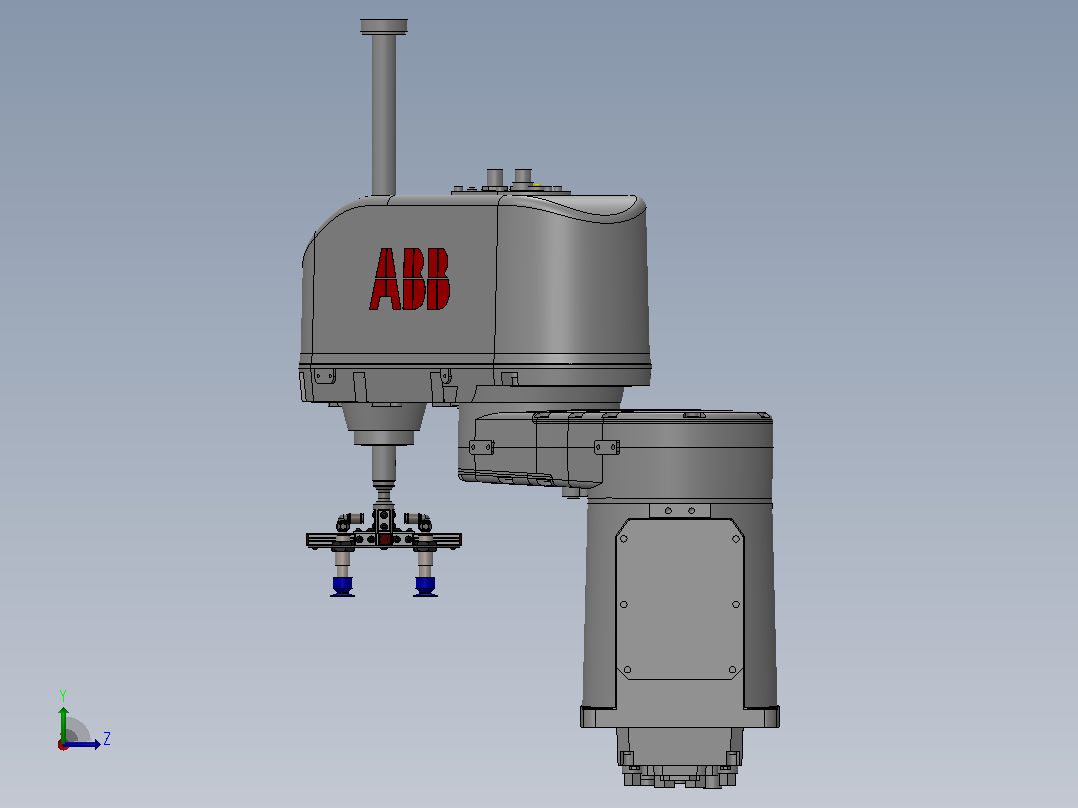 ABB IRB 9 的定制真空夹具..zip.zip左视图