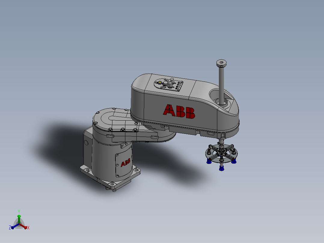 ABB IRB 9 的定制真空夹具..zip.zip正等轴测图