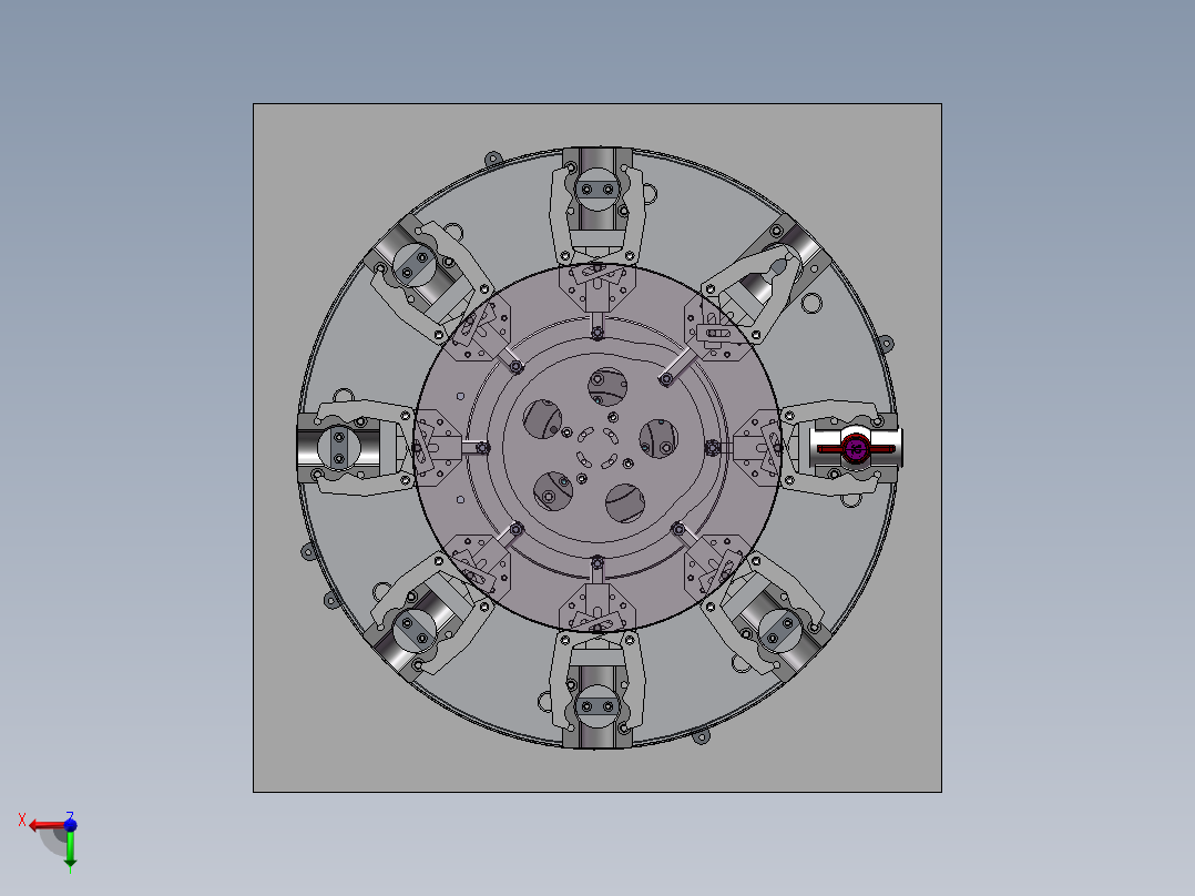 分割器旋转自动夹紧装置sw16可编辑