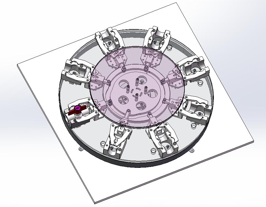 分割器旋转自动夹紧装置sw16可编辑