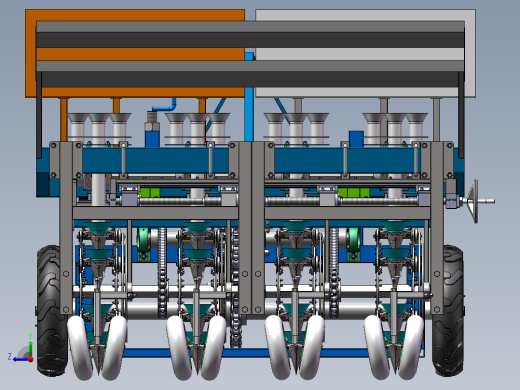 吊篮式油菜移栽机sw16可编辑右视缩略图