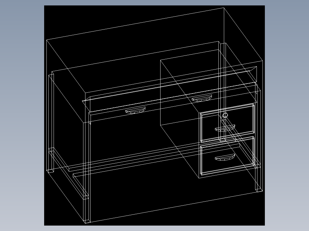 室内家具及植物的维模型十二-B062