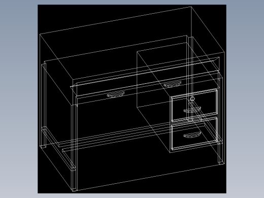 室内家具及植物的维模型十二-B062