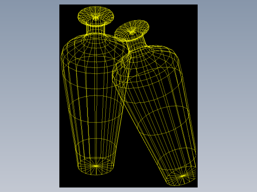 室内家具及植物的维模型十三-Q001