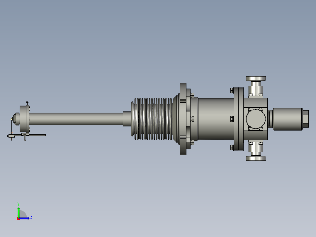 八角形真空室左视图