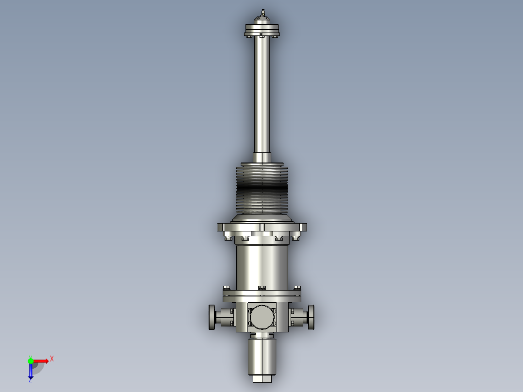 八角形真空室俯视图