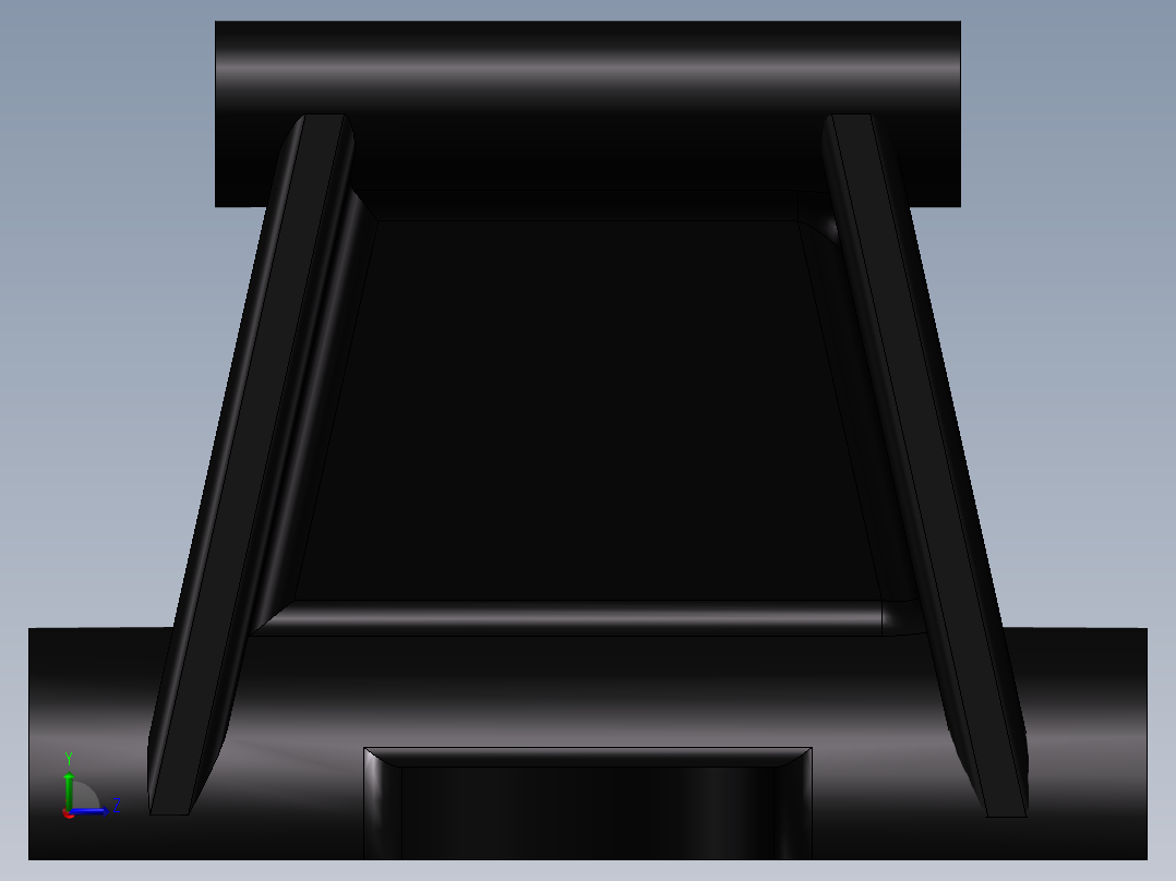 支架设计左视图