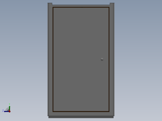 solidworks实木躺椅右视缩略图