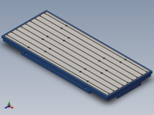 测功机底板设计