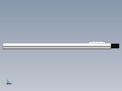 Toyo东佑达直线模组-ECH22-L25-1450-BC-M75-C4左视缩略图