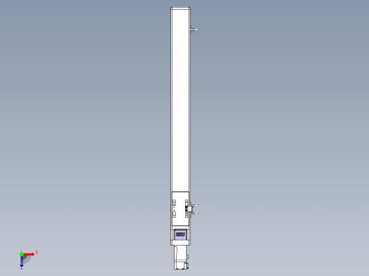 Toyo东佑达直线模组-ETH6M-BC-600-M10俯视缩略图