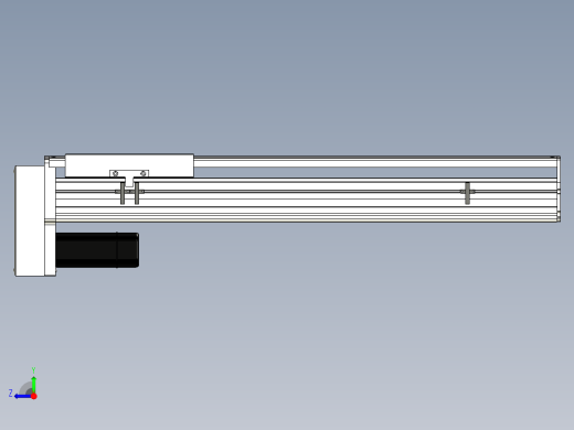 Toyo东佑达直线模组-ETH22-600-BM-400W+煞車右视缩略图