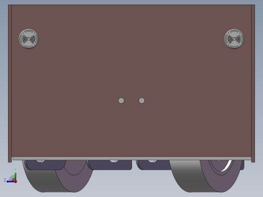 仓储物流AGV自动引导运输小车3D图纸右视缩略图