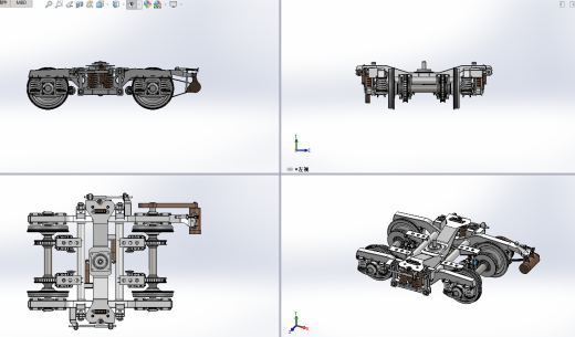 206P转向架三维SW模型缩略图