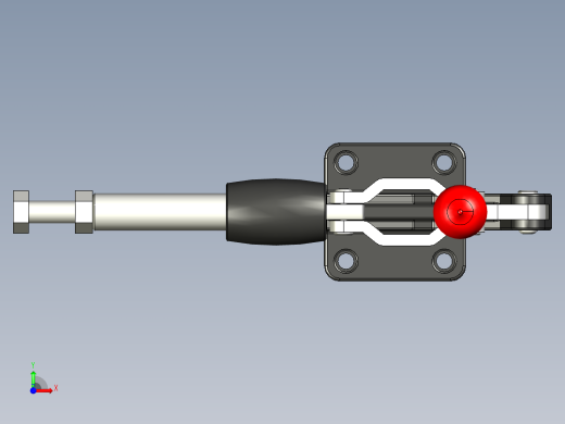 推拉式夾鉗SSP(J)-3D多系列多零件图纸模型前视缩略图