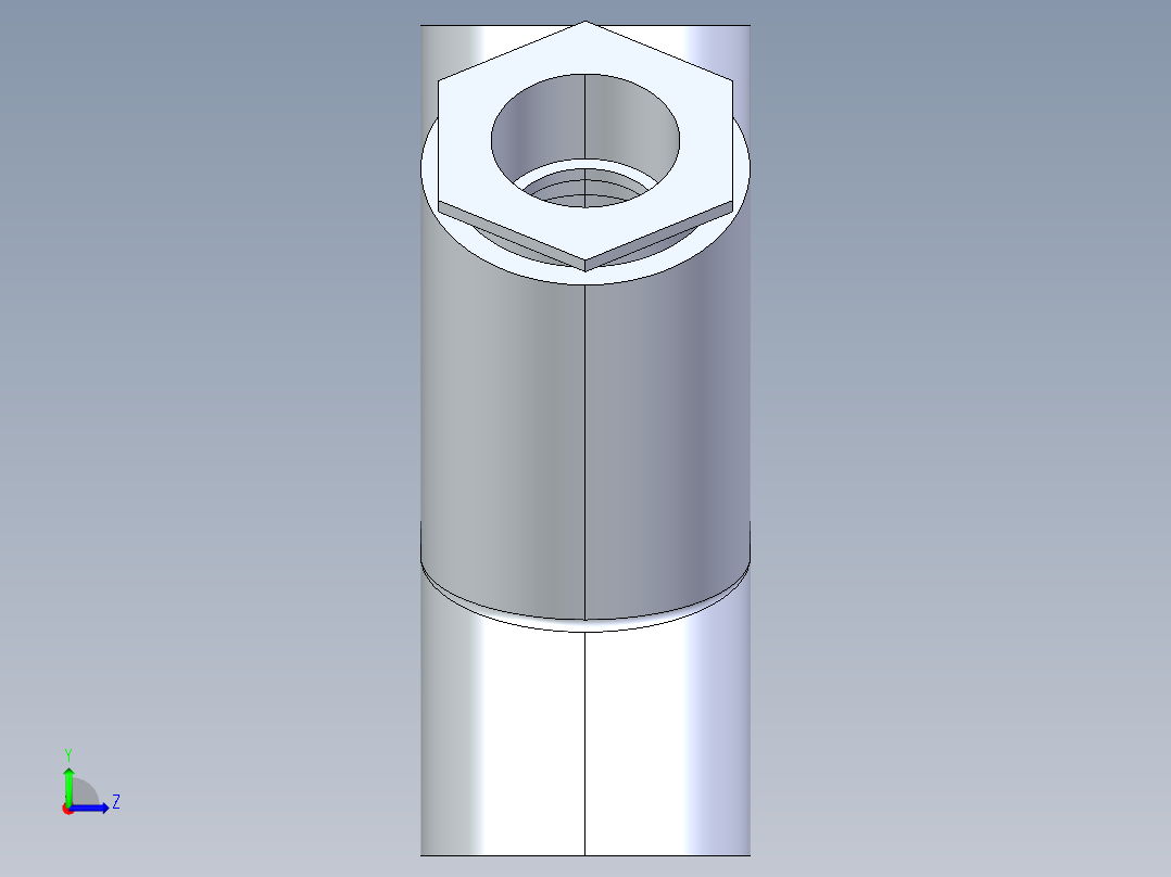 CPVC管件34-Sch80_45_Reducing_Wye_SxSxS_9870-338FB_3in x 2in左视图