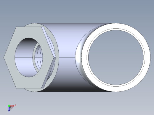 CPVC管件34-Sch80_45_Reducing_Wye_SxSxS_9870-338FB_3in x 2in俯视缩略图