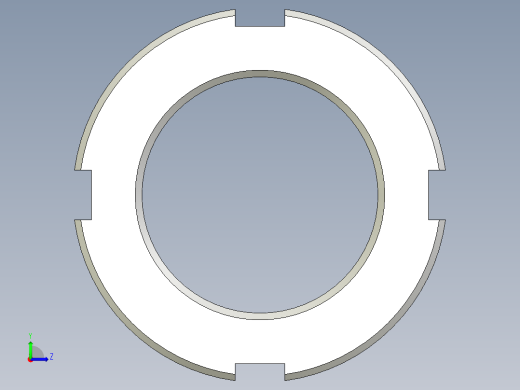 锁紧螺母左视缩略图