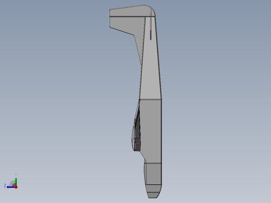 遥控飞机右视图