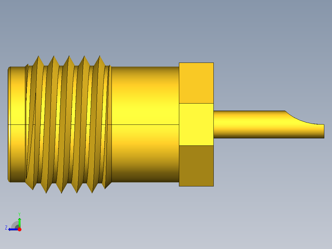 SMA接口53右视图