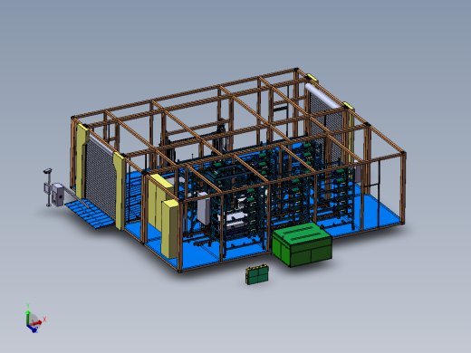 新能源汽车换电站总装