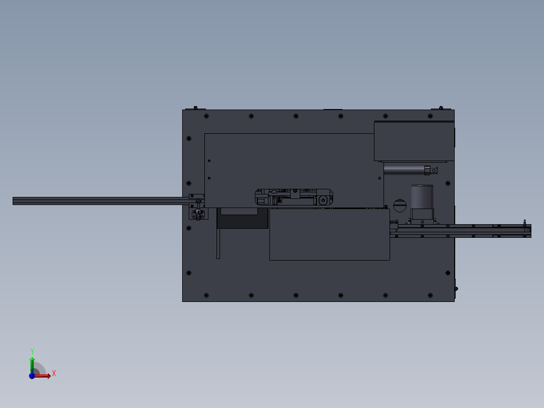 电子元器件性能检测机前视图