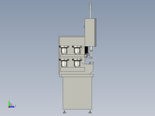 数控压铆机左视缩略图