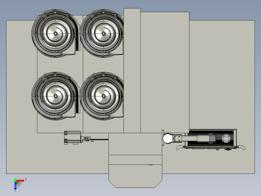 数控压铆机俯视缩略图