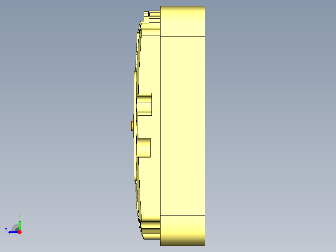 X1-damo-kuaihuan-笔记本CNC工装夹具三维模型201450309右视图