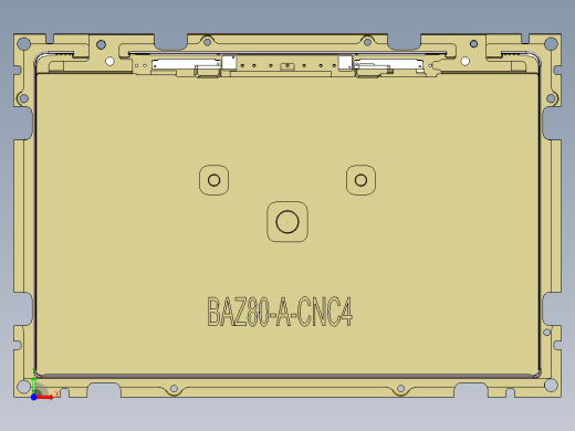 BAZ80-A笔记本CNC工装夹具三维模型-CNC4前视缩略图