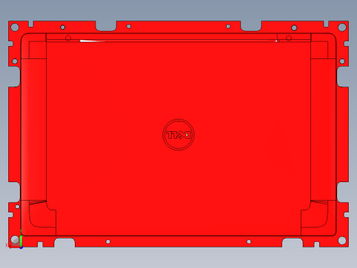 BAZ80-A笔记本CNC工装夹具三维模型-CNC4后视缩略图