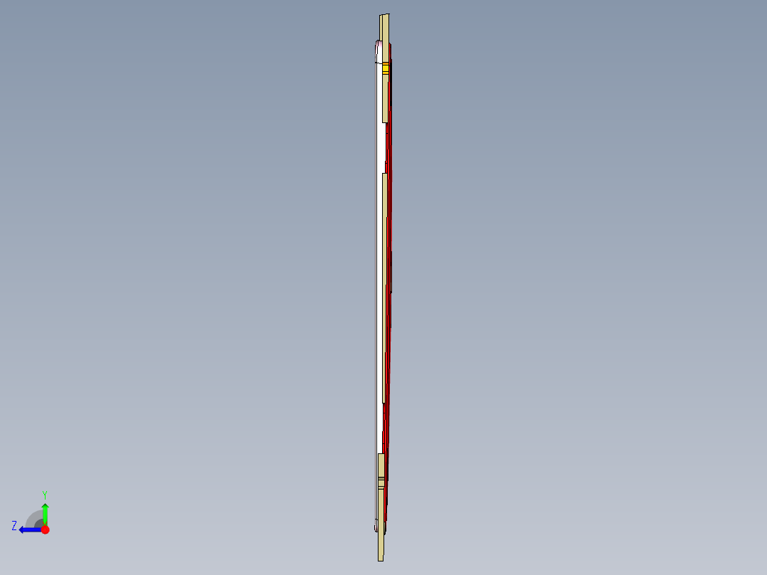 BAZ80-A笔记本CNC工装夹具三维模型-CNC4右视图