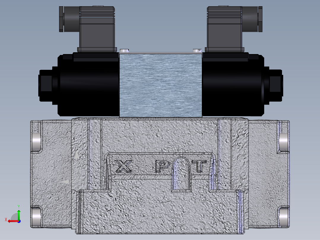 YUKEN EUROPE LTD-DSHG 04 2B3 D24液压元件后视图