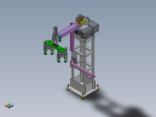机械手抓举起重机构