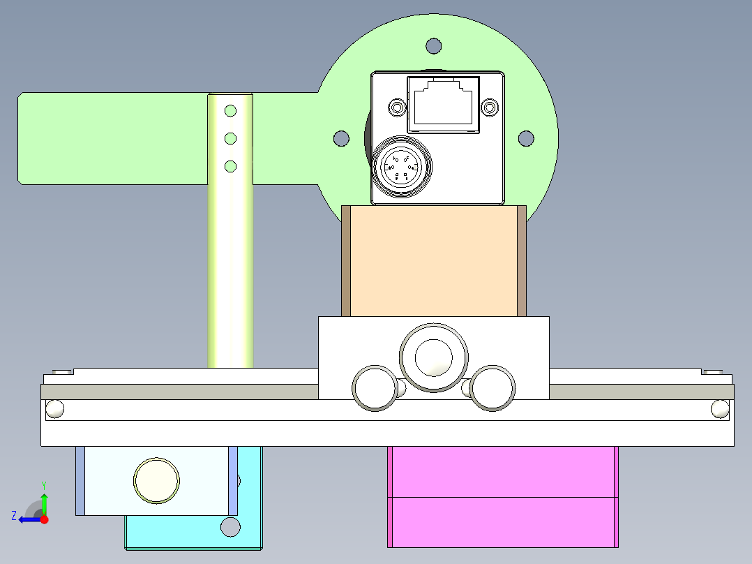 CCD视觉检测右视图