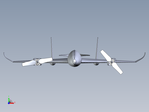 XK 450垂直起降无人机前视缩略图