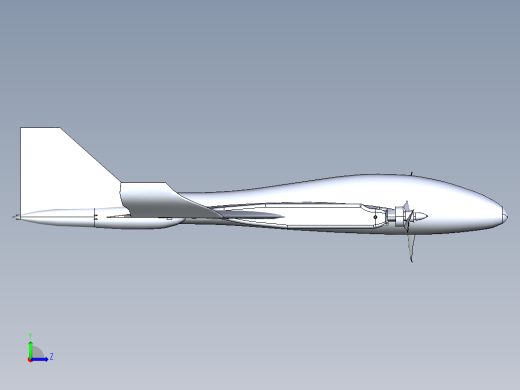 XK 450垂直起降无人机左视缩略图