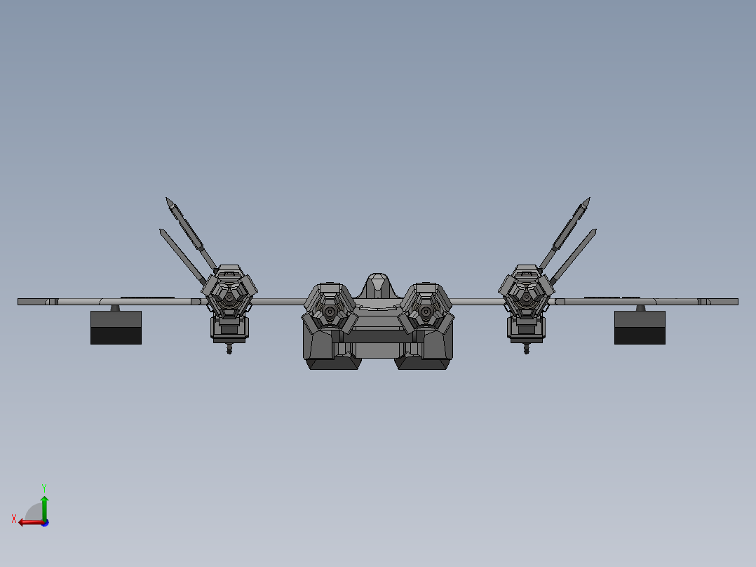 宇宙飞船(68)后视图
