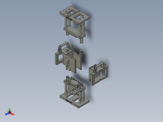 EGR冷却器管板压装工装