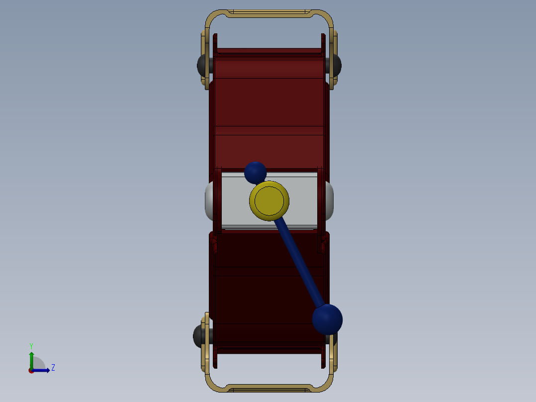剪叉式升降机 、升降机(57)左视图