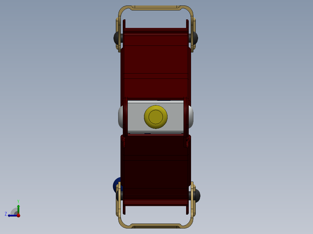 剪叉式升降机 、升降机(57)右视图
