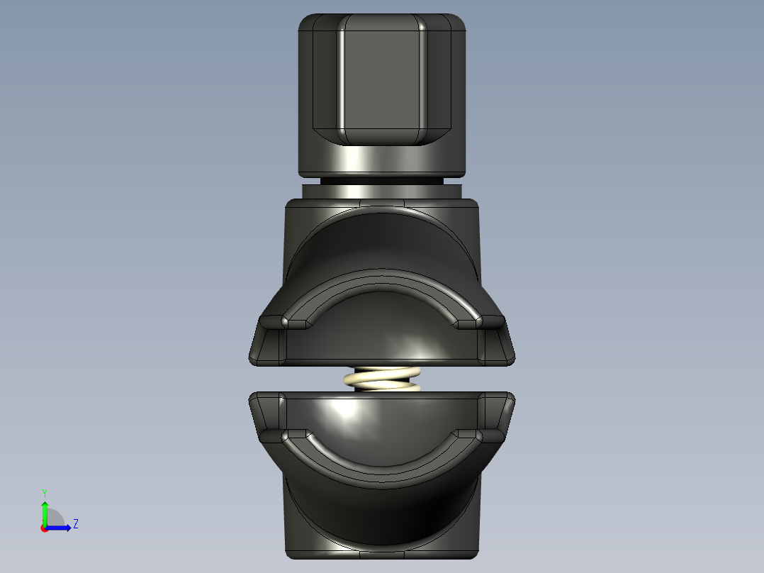 A2005011-RAM支架 - RAM-B-201U左视图