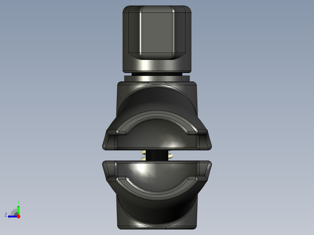 A2005011-RAM支架 - RAM-B-201U右视图