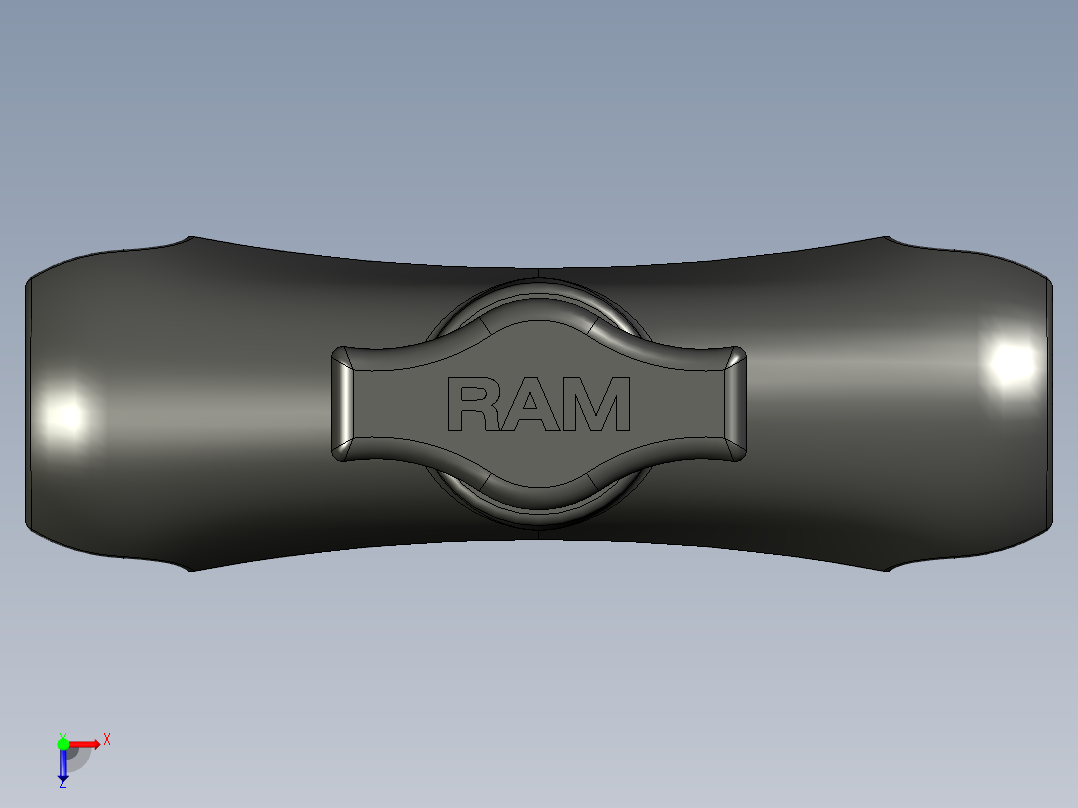 A2005011-RAM支架 - RAM-B-201U俯视图