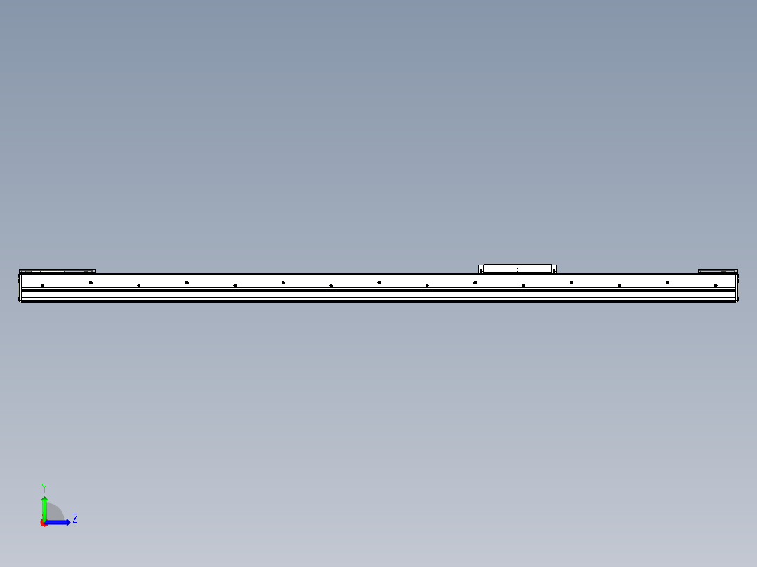 自制电缸左视图