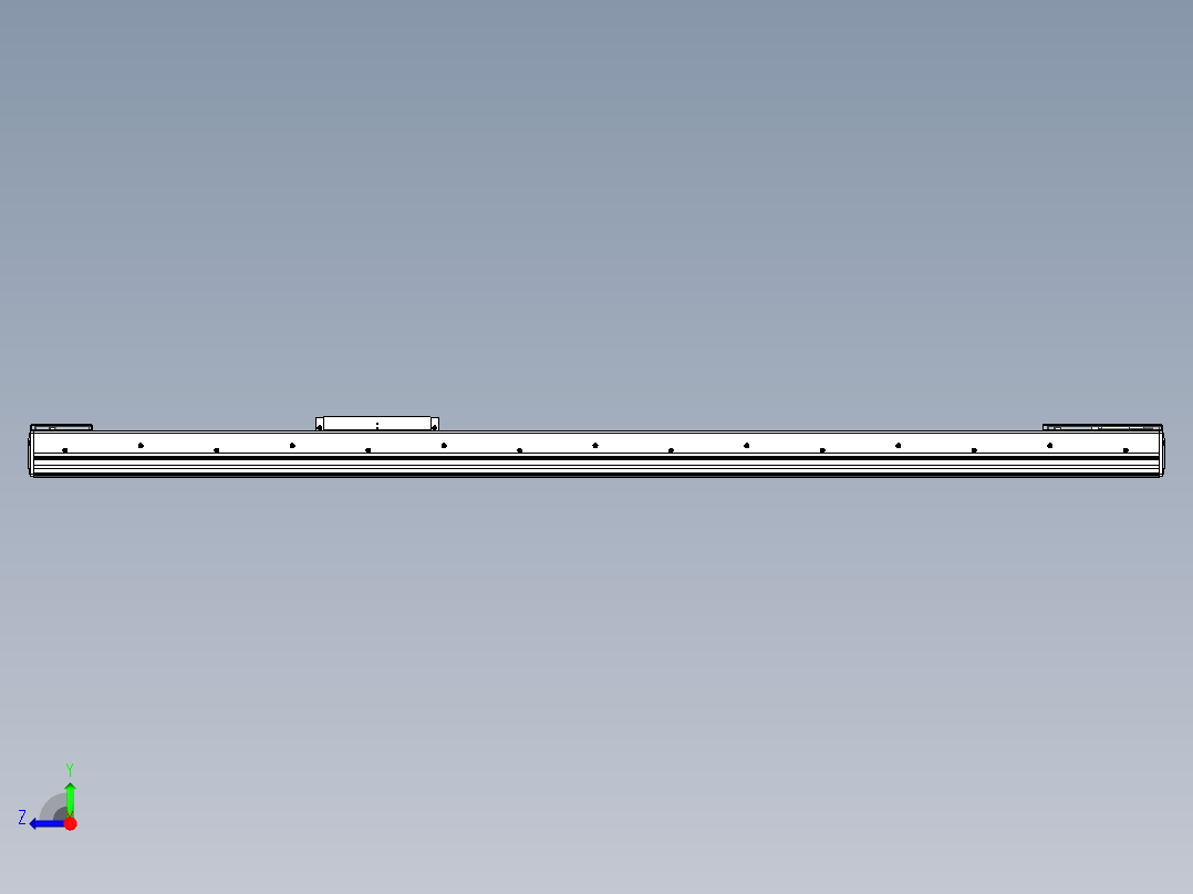 自制电缸右视图