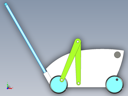 儿童蚂蚱车前视缩略图