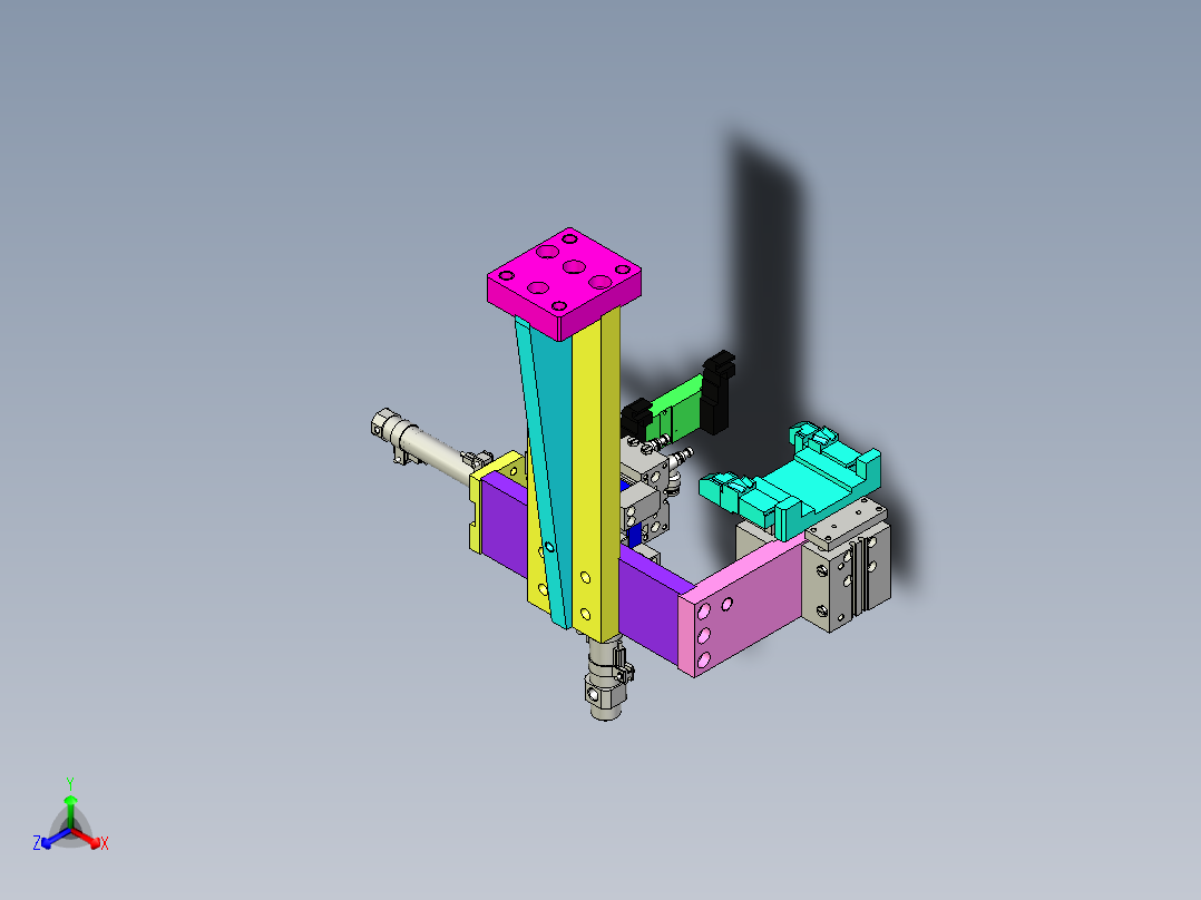 自动夹紧移栽机构